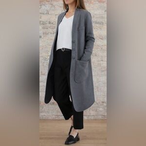 Rebecca King Grey Techno Jacket Refined Size Medium